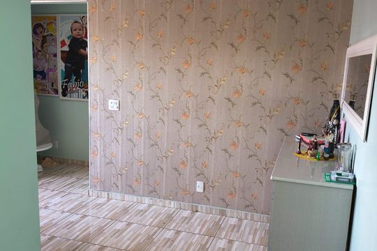 Quarto de apartamento à venda com 3 quartos, 61m² em Jardim Itapeva, Mauá