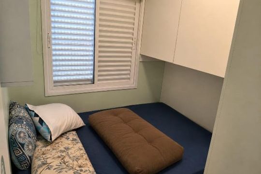 Quarto de apartamento à venda com 3 quartos, 61m² em Jardim Itapeva, Mauá