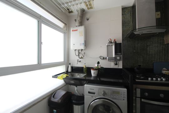 Área de Serviço de apartamento à venda com 3 quartos, 114m² em Barra Olímpica, Rio de Janeiro