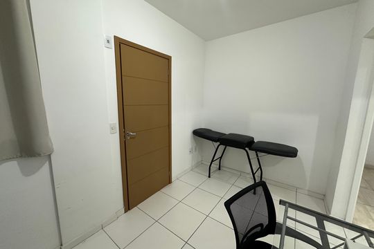 Sala de apartamento para alugar com 1 quarto, 35m² em Vila Voturuá, São Vicente