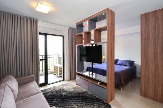Apartamento à venda com 1 quarto, 37m² em Mirandópolis, São Paulo