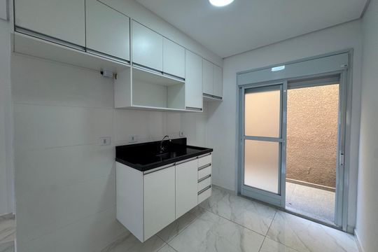 Cozinha de kitnet/studio para alugar com 1 quarto, 29m² em Santa Maria, Osasco