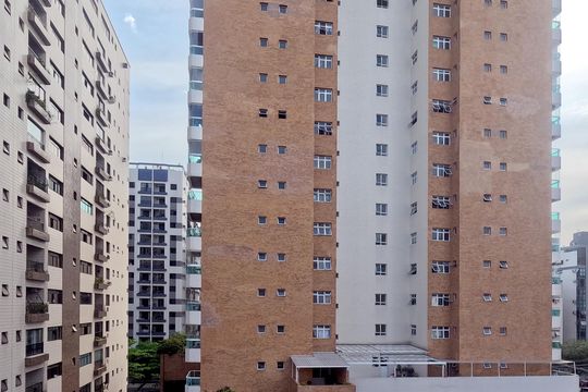 Vista do Quarto 1 de apartamento para alugar com 1 quarto, 35m² em Gonzaga, Santos