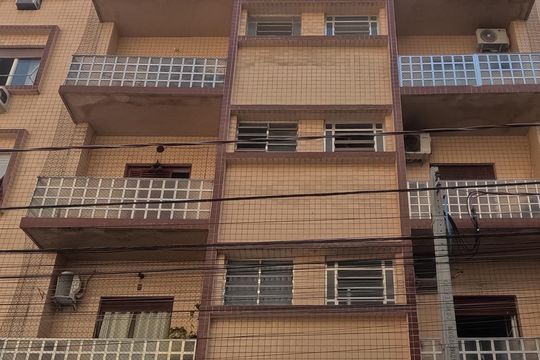 Fachada de apartamento para alugar com 1 quarto, 35m² em Gonzaga, Santos