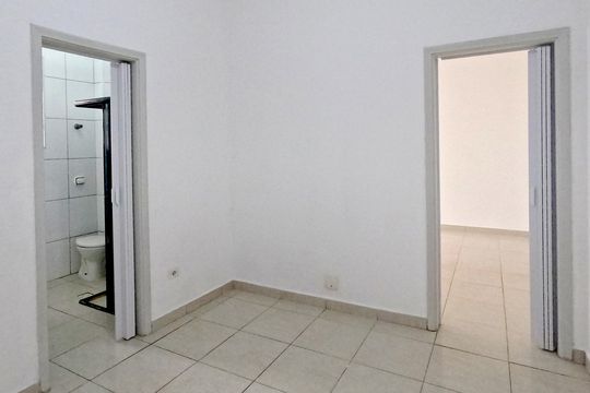 Sala de apartamento para alugar com 1 quarto, 35m² em Gonzaga, Santos