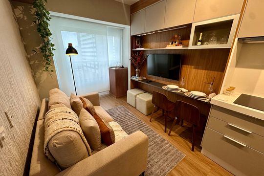 Kitnet/Studio à venda com 1 quarto, 30m² em Vila Cordeiro, São Paulo
