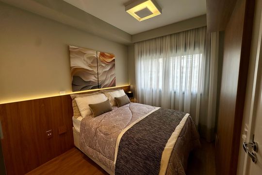 Quarto de kitnet/studio à venda com 1 quarto, 30m² em Vila Cordeiro, São Paulo