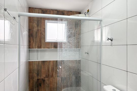Banheiro de casa para alugar com 1 quarto, 90m² em Moinho Velho, São Paulo