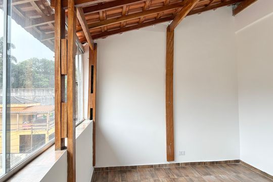 Varanda do Quarto de casa para alugar com 1 quarto, 90m² em Moinho Velho, São Paulo