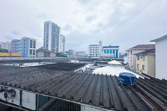 Vista de apartamento para alugar com 2 quartos, 89m² em Boqueirão, Santos