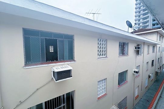 Vista de apartamento para alugar com 2 quartos, 89m² em Boqueirão, Santos