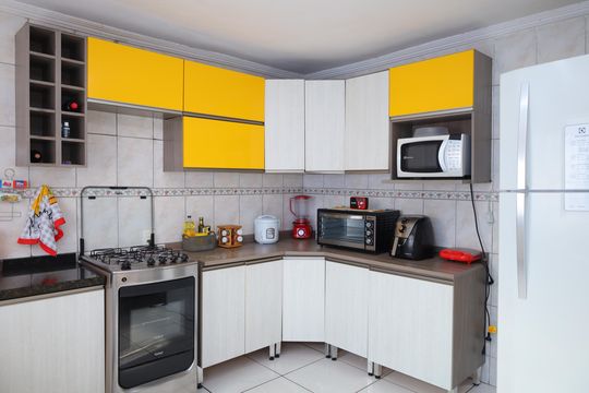 Cozinha de casa à venda com 4 quartos, 125m² em Vila Abc, São Paulo