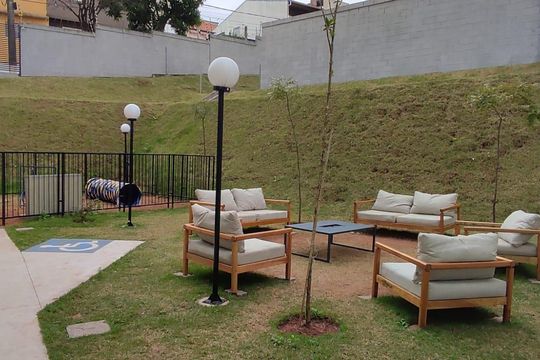 Área comum de apartamento para alugar com 2 quartos, 45m² em Canhema, Diadema