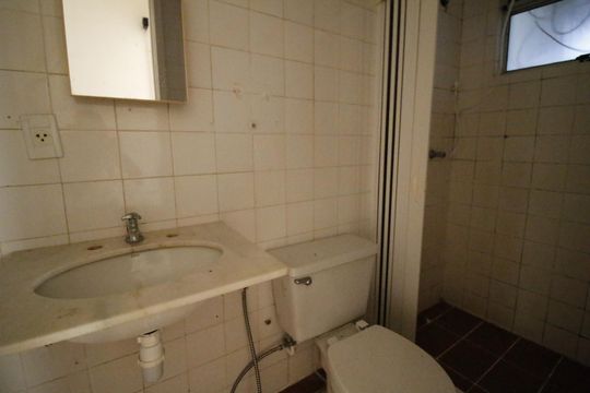 Banheiro de apartamento à venda com 1 quarto, 45m² em Freguesia (jacarepaguá), Rio de Janeiro
