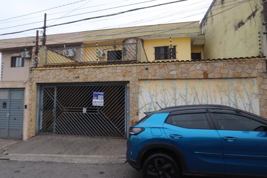 Fachada de casa à venda com 3 quartos, 100m² em Chácara Belenzinho, São Paulo