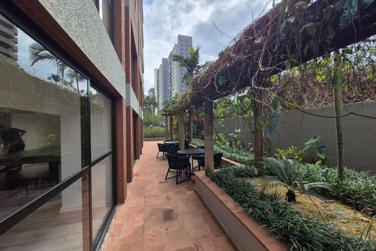 Área comum de apartamento para alugar com 3 quartos, 157m² em Vila Andrade, São Paulo