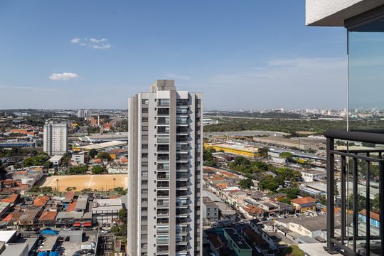 Suíte - vista de apartamento à venda com 2 quartos, 57m² em Vila Camargos, Guarulhos