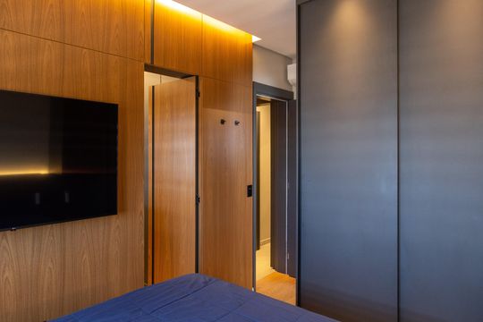 Suíte de apartamento à venda com 2 quartos, 57m² em Vila Camargos, Guarulhos
