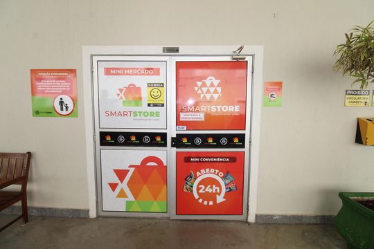 Área comum - Mini Mercado de apartamento para alugar com 2 quartos, 44m² em Palmeiras de São José, São José dos Campos