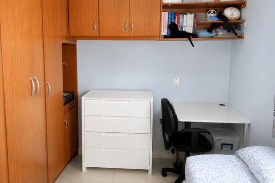 Quarto 3 de apartamento à venda com 3 quartos, 76m² em Jardim Flamboyant, Campinas