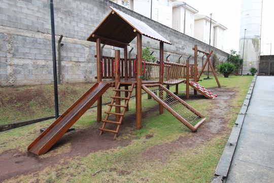 Área comum - Playground de apartamento para alugar com 2 quartos, 49m² em Jardim das Paineiras Ii, São José dos Campos