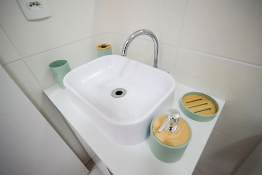 Banheiro de apartamento à venda com 2 quartos, 45m² em Pirituba, São Paulo