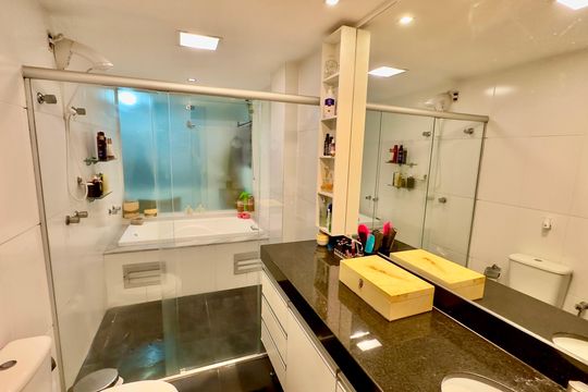 Banheiro de apartamento para alugar com 4 quartos, 170m² em Buritis, Belo Horizonte