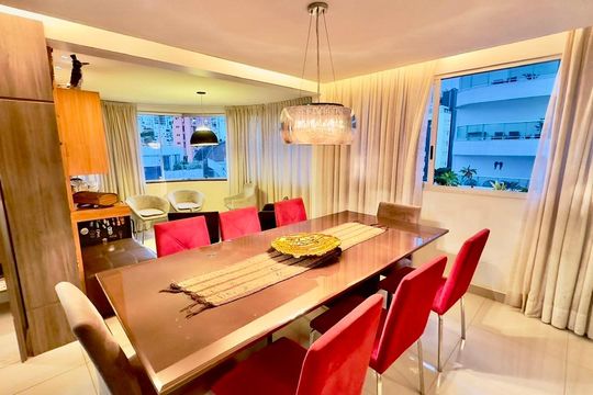 Sala de Jantar de apartamento para alugar com 4 quartos, 170m² em Buritis, Belo Horizonte