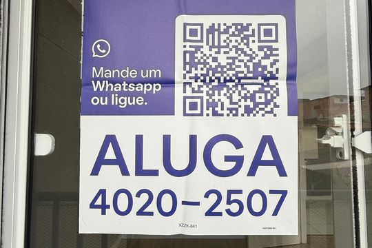 Placa de apartamento para alugar com 2 quartos, 44m² em Jardim Adriana, Guarulhos