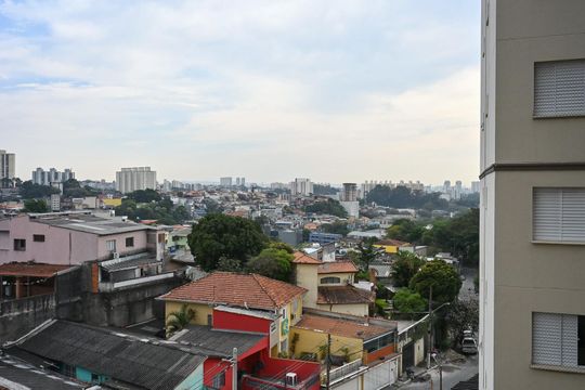 Vista do Quarto 1 de apartamento à venda com 2 quartos, 48m² em Jardim Tres Irmaos, Taboão da Serra