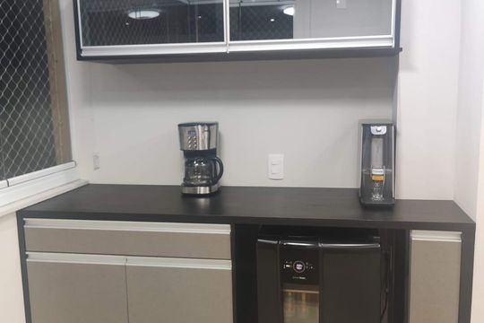 Cozinha de apartamento à venda com 3 quartos, 68m² em Horto Santo Antonio, Jundiaí