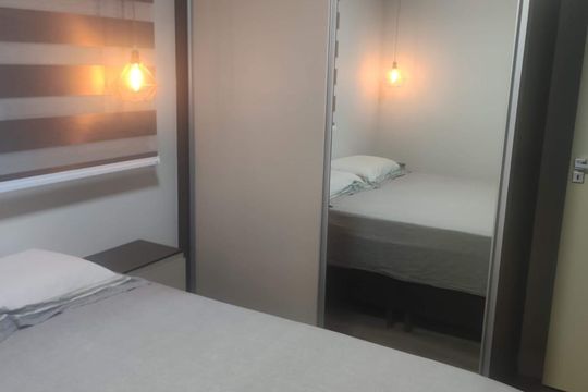 Quarto de apartamento à venda com 3 quartos, 68m² em Horto Santo Antonio, Jundiaí