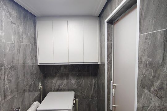 Área de serviço de apartamento à venda com 3 quartos, 68m² em Horto Santo Antonio, Jundiaí