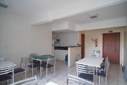 Salão de festas de apartamento para alugar com 2 quartos, 90m² em Rio Branco, Novo Hamburgo