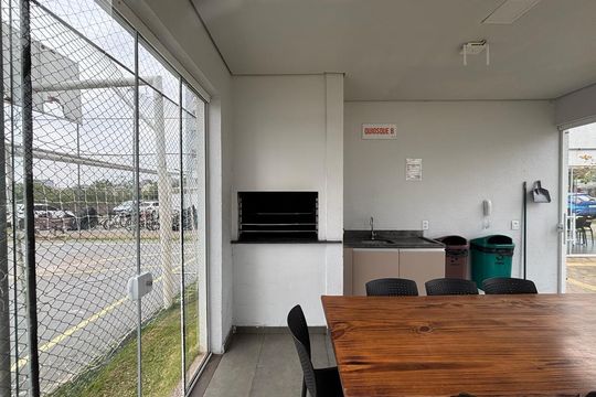 Área comum - Salão de festas de apartamento à venda com 2 quartos, 69m² em Morro Santana, Porto Alegre