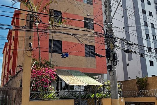 Fachada de apartamento à venda com 2 quartos, 60m² em Vila Príncipe de Gales, Santo André