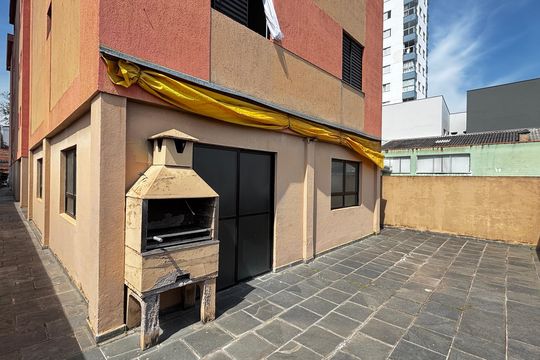 Churrasqueira de apartamento à venda com 2 quartos, 60m² em Vila Príncipe de Gales, Santo André