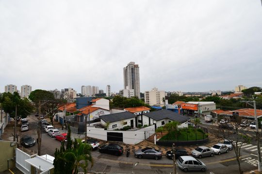 Sala - Sacada Vista de apartamento à venda com 1 quarto, 47m² em Chácara da Barra, Campinas