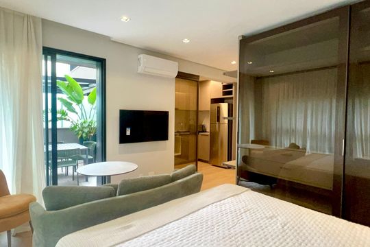 Studio de kitnet/studio para alugar com 1 quarto, 49m² em Sumaré, São Paulo