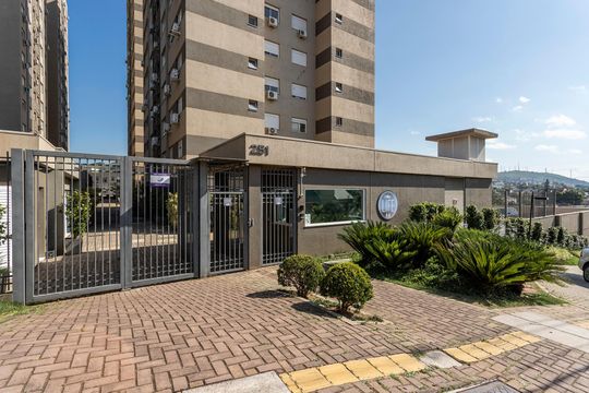Fachada de apartamento para alugar com 2 quartos, 60m² em Jardim Carvalho, Porto Alegre