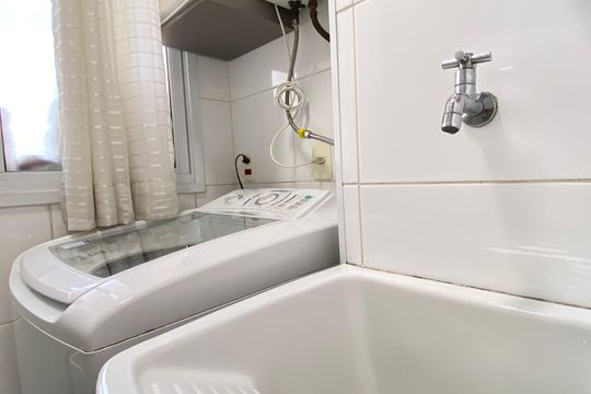 Área de Serviço de apartamento à venda com 2 quartos, 54m² em Quitaúna, Osasco