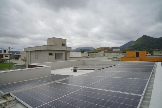 Terraço de casa de condomínio para alugar com 3 quartos, 258m² em Bosque Fundo, Maricá