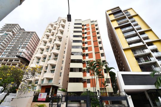 Fachada do Prédio de apartamento para alugar com 2 quartos, 96m² em Cambuí, Campinas