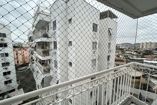 Varanda da Sala de apartamento à venda com 2 quartos, 63m² em Vila Valqueire, Rio de Janeiro