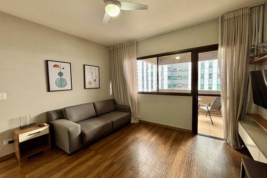 Apartamento para alugar com 1 quarto, 56m² em Alphaville Industrial, Barueri