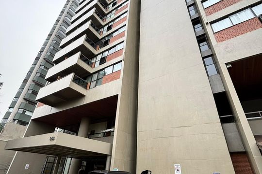 Fachada do Prédio de apartamento para alugar com 1 quarto, 56m² em Alphaville Industrial, Barueri