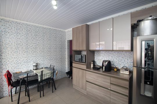 Cozinha  de casa à venda com 4 quartos, 111m² em Tremembé, São Paulo