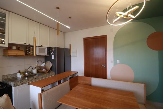 Sala de apartamento para alugar com 2 quartos, 49m² em Recreio das Acacias, Ribeirão Preto