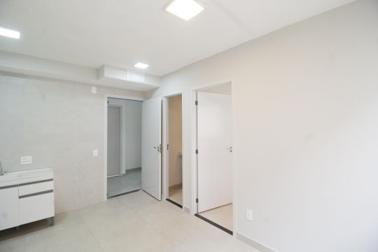 Cozinha de apartamento para alugar com 2 quartos, 33m² em Brasilândia, São Paulo