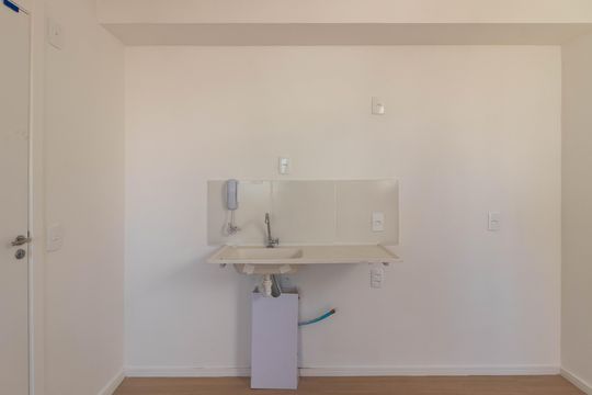Cozinha de kitnet/studio à venda com 1 quarto, 48m² em Lapa, São Paulo